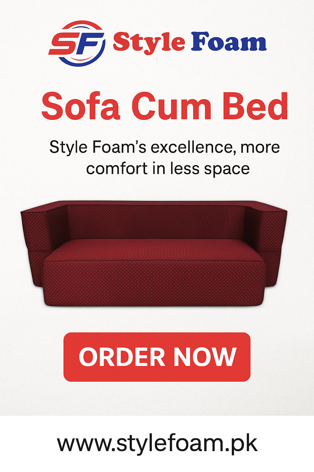 Sofa Cum Bed – The Perfect Blend of Comfort & Convenience | Style Foam