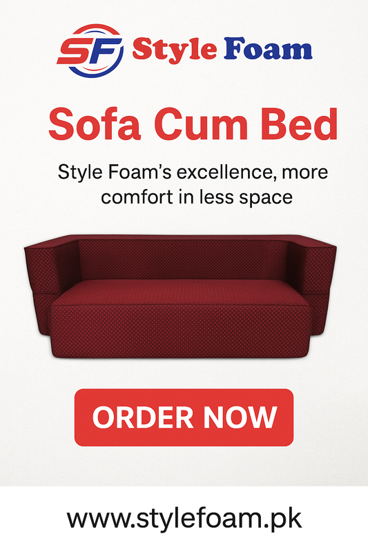 Sofa Cum Bed – The Perfect Blend of Comfort & Convenience | Style Foam